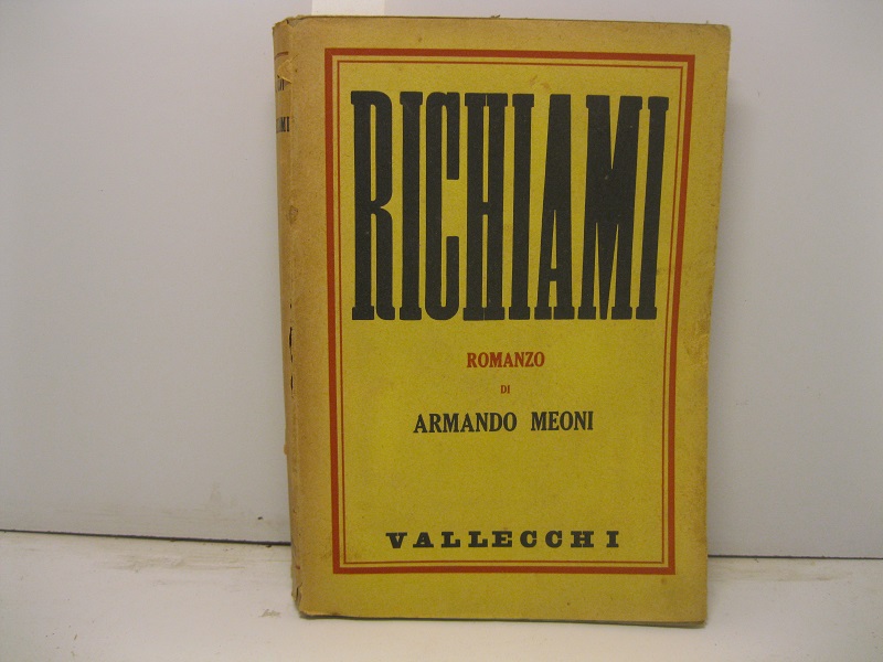 Richiami.  Romanzo